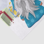 Kerstgnomen Tissuepapier (Detail)