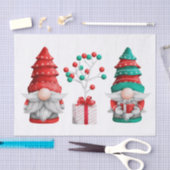 Kerstgnomen Tissuepapier (Craft)