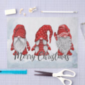 Kerstgnomen Tissuepapier (Craft)