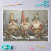 Kerstgnomen Tissuepapier (Craft)