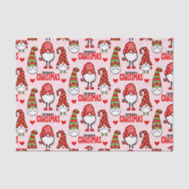 Kerstgnomen Tissuepapier
