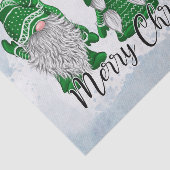 Kerstgnomen Tissuepapier (Detail)