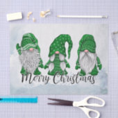 Kerstgnomen Tissuepapier (Craft)