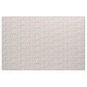 Kerstgnomen vakantiewit stof (Yard (91,4 cm))