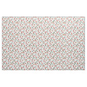 Kerstgnomen vakantiewit stof (Fat Quarter)