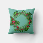 Kerstgnomen, Waterverf Wreath, Mr & Mrs Claus Kussen (Achterkant)