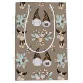 Kerstgnomen Woodland Medium Cadeauzakje (Voorkant)