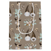 Kerstgnomen Woodland Medium Cadeauzakje (Achterkant)