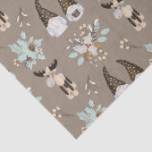 Kerstgnomen Woodland Tissuepapier (Detail)