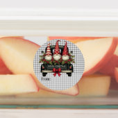 Kerstgnomes “Van:” Labels (Aangebracht)