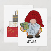 kerstgnoom (Voorkant / Achterkant)