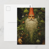 kerstgnoom briefkaart (Voorkant / Achterkant)