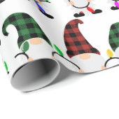 kerstgnoom cadeaupapier (Rol Hoek)