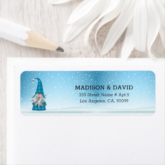 kerstgnoom etiket (Insitu)