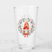 kerstgnoom glas (Achterkant)