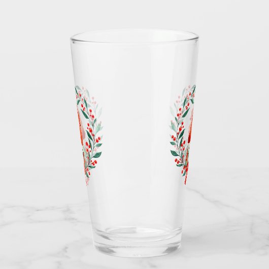 kerstgnoom glas (Links)