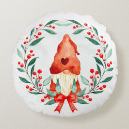 kerstgnoom rond kussen