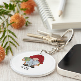 kerstgnoom sleutelhanger