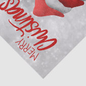 kerstgnoom tissuepapier (Detail)