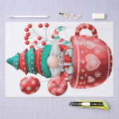 kerstgnoom tissuepapier (Craft)