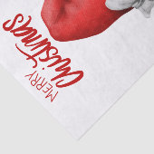 kerstgnoom tissuepapier (Detail)