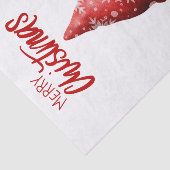 kerstgnoom tissuepapier (Detail)