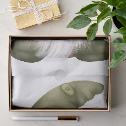 kerstgnoom tissuepapier (Geschenk)