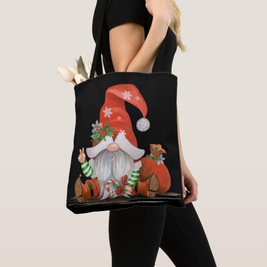 kerstgnoom tote bag (Dichtbij)