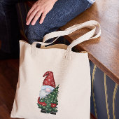 kerstgnoom tote bag