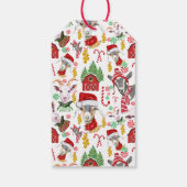 kerstGOATS-Snoep en Jingle Bells GetYerGoat™ Cadeaulabel (Achterkant)