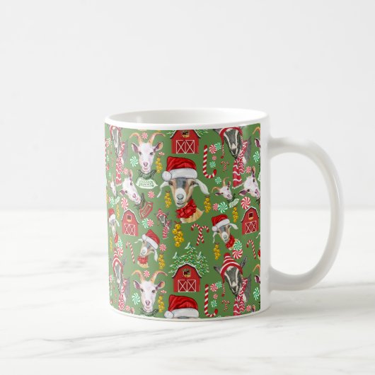 kerstGOATS-Snoep en Jingle Bells GetYerGoat™ Koffiemok (Rechts)