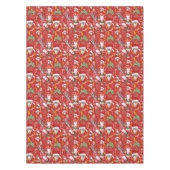 kerstGOATS-Snoep en Jingle Bells GetYerGoat™ Tafelkleed (Voorkant)