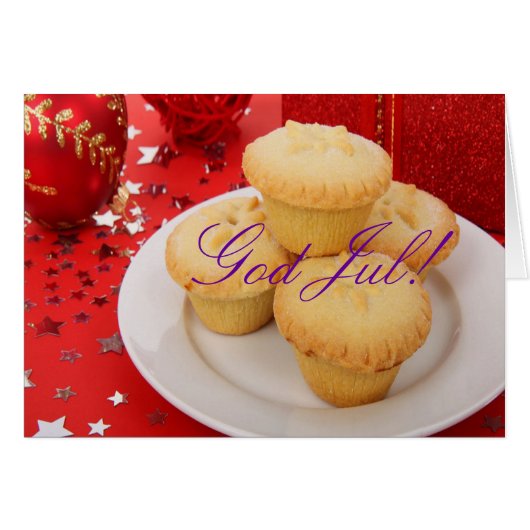 KerstGod jul God jul och Gott nytt år (Voorkant Horizontaal)