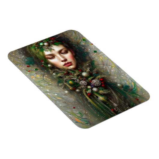 Kerstgodin Magneet (Rechterzijde)