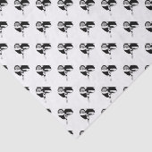 KerstGolf Ball en Club Tissuepapier (Detail)