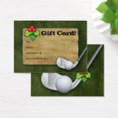 KerstGolf Gift Kaart - Vaderdag Groen (Bureau)