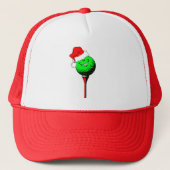 kerstgolf trucker pet (Voorkant)