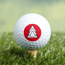 Kerstgolfballen met dalDesignNZ Golfballen