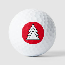 Kerstgolfballen met dalDesignNZ Golfballen