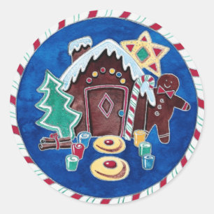 KerstGoodies Ronde Sticker