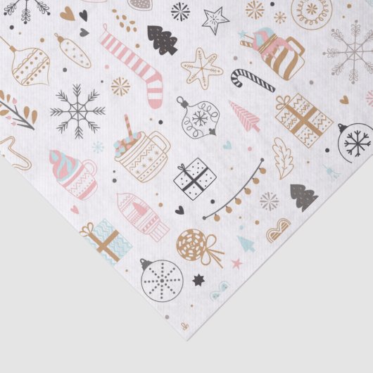 KerstGoodies Tissuepapier (Detail)