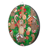kerstgopher dartbord (Voorkant Rechts)