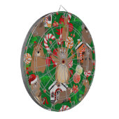 kerstgopher dartbord (Voorkant Links)