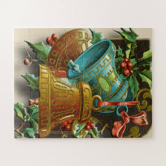 kerstgordels legpuzzel (Horizontaal)