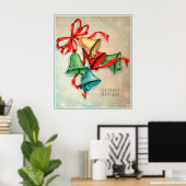 kerstgordels poster feestdag (Thuiskantoor)