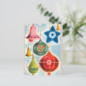  kerstgordels poster feestdag feestdagenkaart (Staand voorkant)