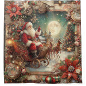  kerstgordijn douchegordijn (Voorkant)