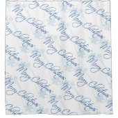 kerstgordijn/pretkerkerst douchegordijn (Voorkant)