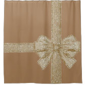 kerstgordijnbank douchegordijn (Voorkant)