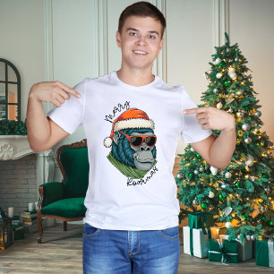 kerstgorilla   Merry Roarmas X-Mas T-shirt